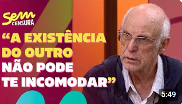 Sem Censura | Padre Júlio Lancellotti enfatiza importância de respeito e cuidado ao próximo