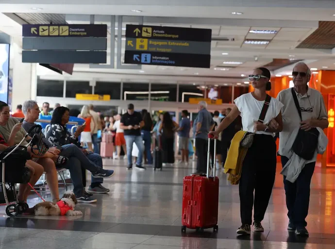 Número de passageiros em aeroportos teve aumento de 9,4% em 2025