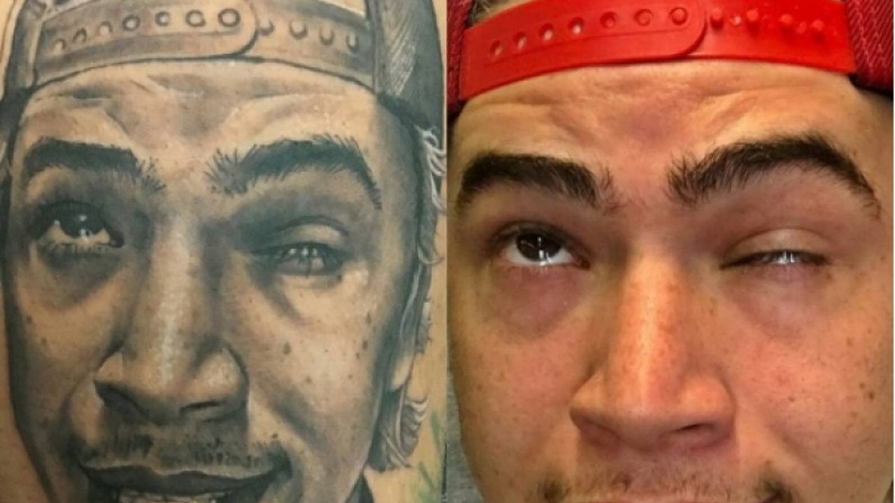 Fã faz tatuagem do rosto de Whindersson Nunes