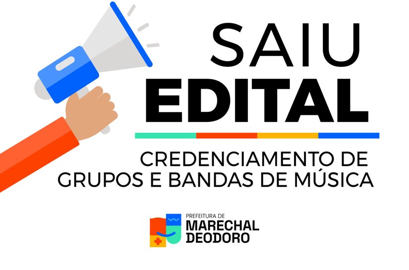 Prefeitura de Marechal lança edital de credenciamento para grupos e bandas de música; confira