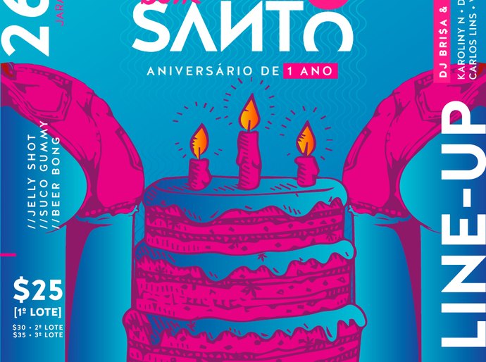 SANTA comemora um ano com grande festa em Maceió