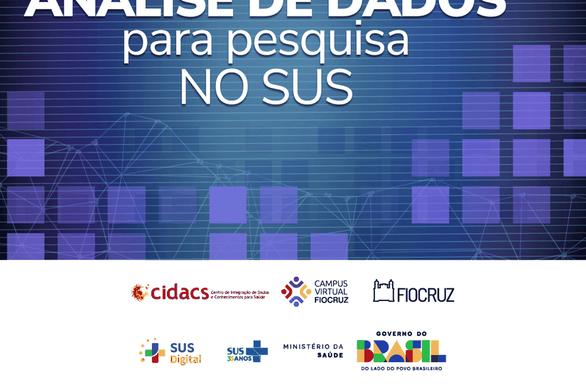 Fiocruz lança curso online e gratuito sobre análise de dados no SUS