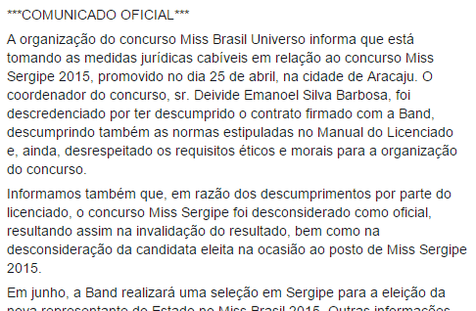 Foto: Reprodução Facebook