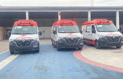 Novas ambulâncias do Samu ampliam a capacidade de atendimentos de urgência e emergência em Alagoas