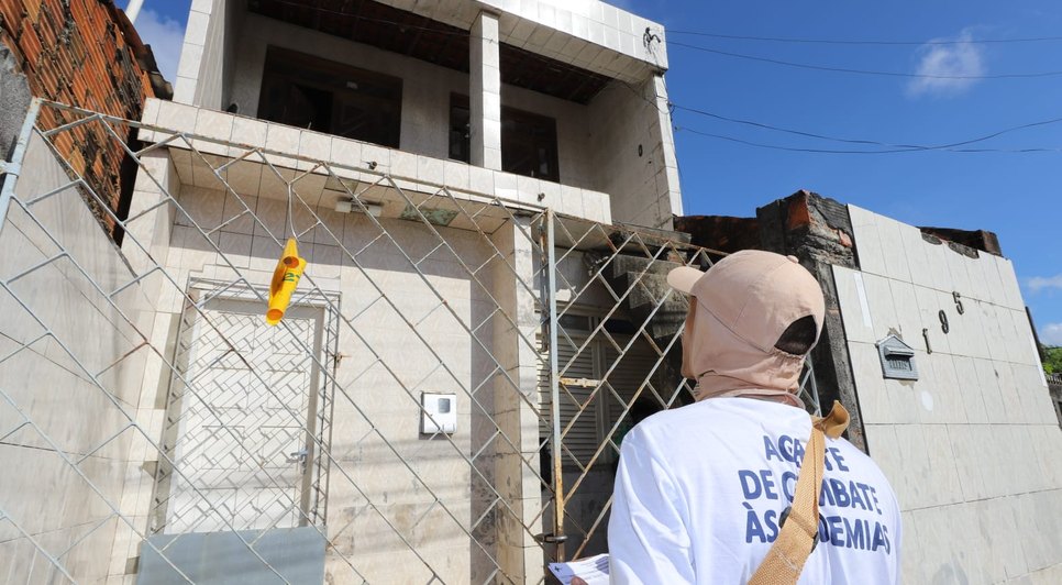 LEVANTAMENTO AEDES / Foto: SMS