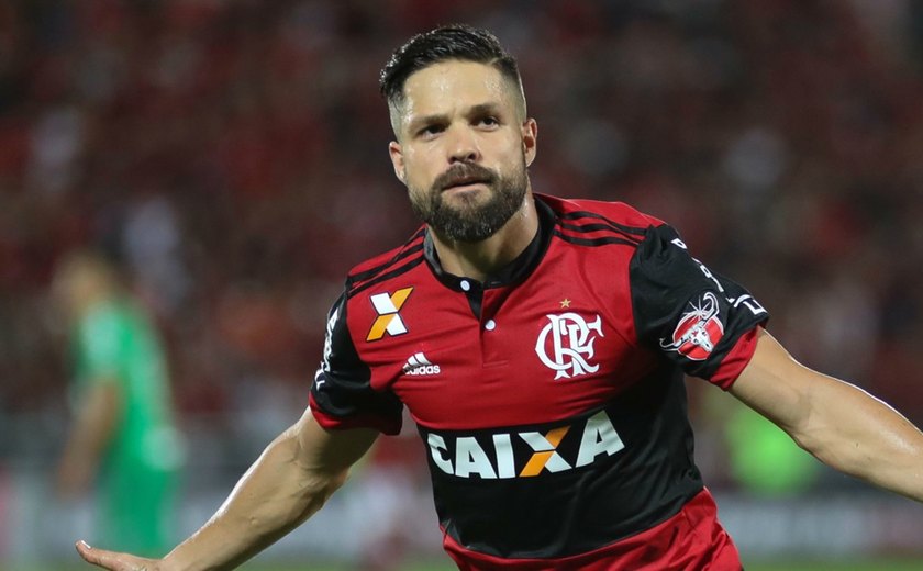 Exame aponta lesão na panturrilha e Diego desfalca o Flamengo contra o Palmeiras