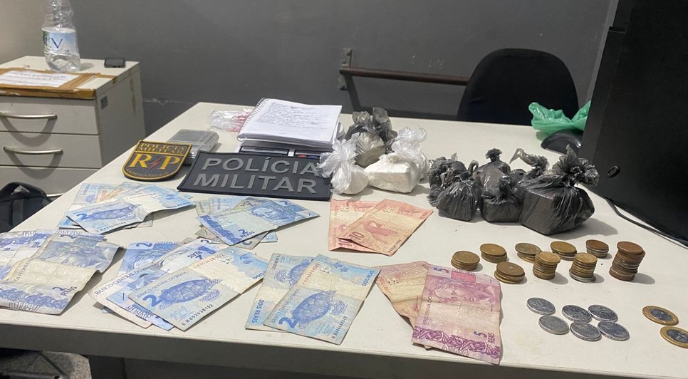 Homem é preso com meio quilo de cocaína e maconha em Aracaju / Foto: Foto: BPRp/SE