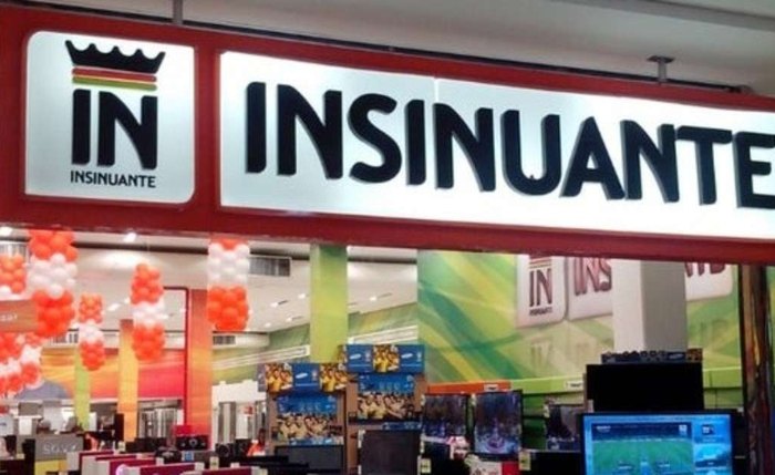 Fachada da antiga loja Insinuante