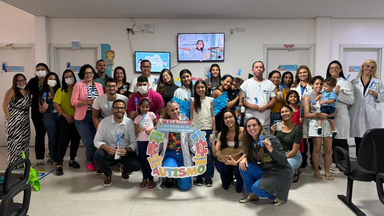 Hospital da Criança de Alagoas realiza semana de conscientização sobre o autismo