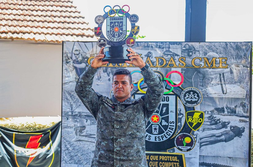 Polícia Militar premia participantes da 1ª Olimpíada do Comando de Missões Especiais