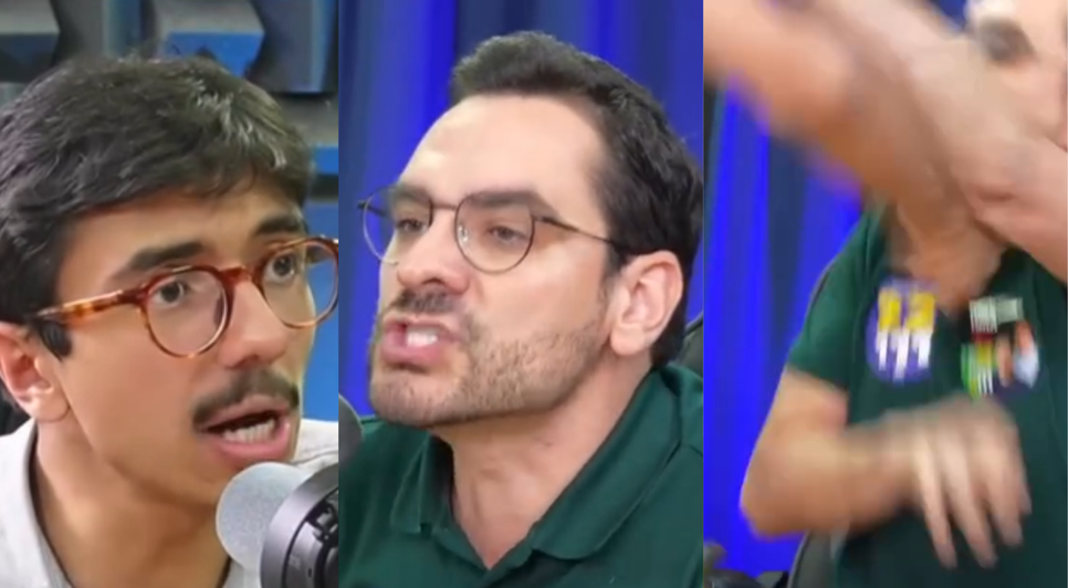 Clima esquentou após Thomaz Henrique chamar avó de Leonardo Grandini de bandida