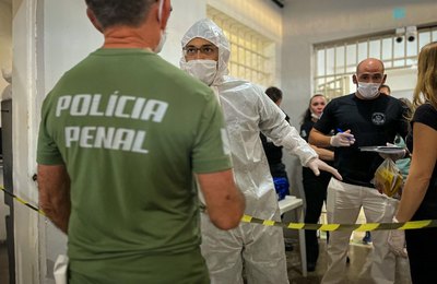 Policiais penais participam de curso sobre preservação de local de crime