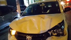 Condutor embriagado é preso em flagrante após provocar acidente na avenida Francisco Porto, Zona Sul de Aracaju / Foto: Divulgação/CPTran