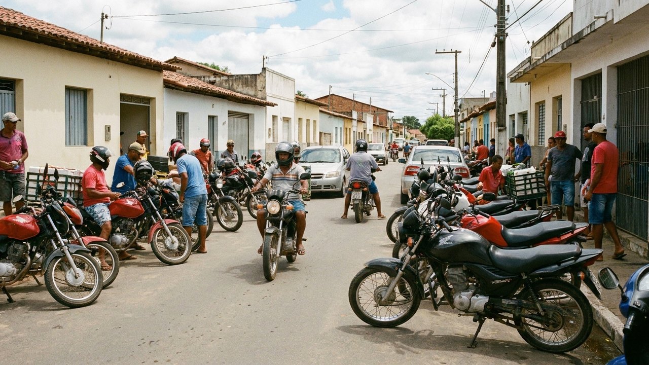 Interior do Rio tem cidades com mais motos que a média do Nordeste; em São José de Ubá, elas já são 52% da frota