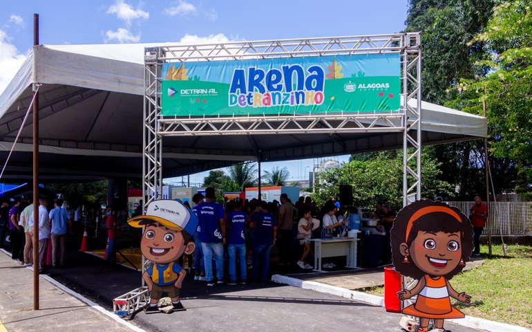 Arena Detranzinho é inaugurada para conscientizar e educar crianças para o trânsito