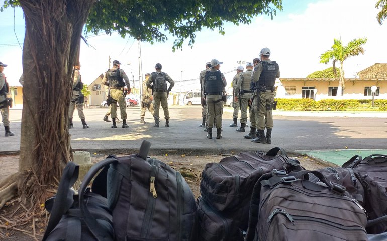 Segurança no Carnaval: Polícia Militar embarca segundo quantitativo de tropas