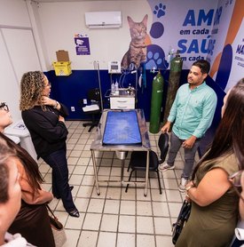 Controladoria de Maceió realiza visita técnica ao HC Pet para acompanhar execução dos serviços