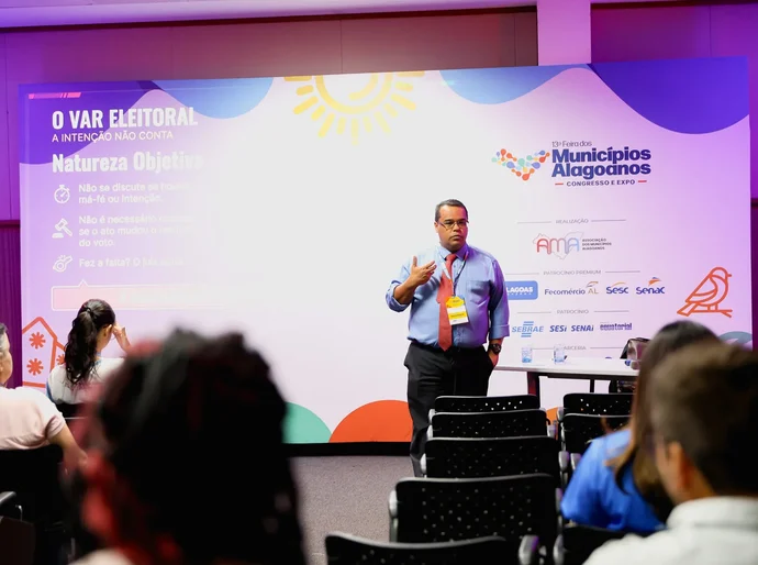 Feira dos Municípios Alagoanos: Eixo de Direito Público debate regras cruciais para o pleito de 2026