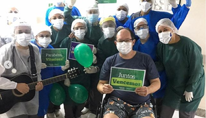 medico recebe alta