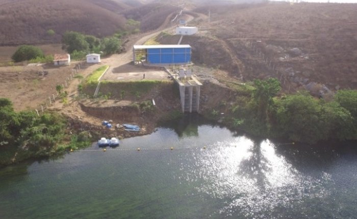 Estação de captação de água em Traipu Estação de captação de água em Traipu