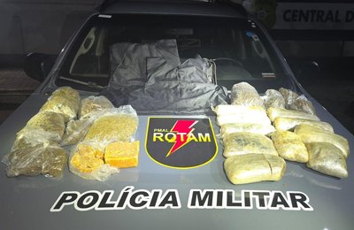 PM apreende 24 armas de fogo e mais de 22 Kg de drogas na última semana em Alagoas