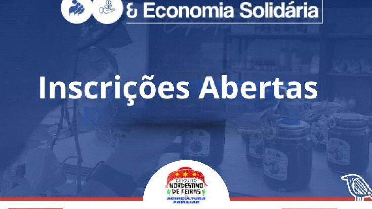 Edital de credenciamento na 1ª Feira Alagoana da Agricultura Familiar e Economia Solidária vai até 21 de novembro