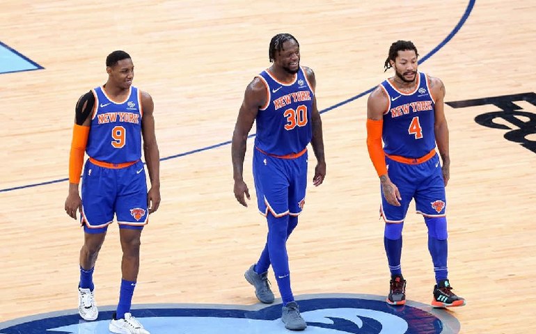 Knicks arrasam Warriors e somam 8ª vitória seguida na NBA; Denver bate Grizzlies