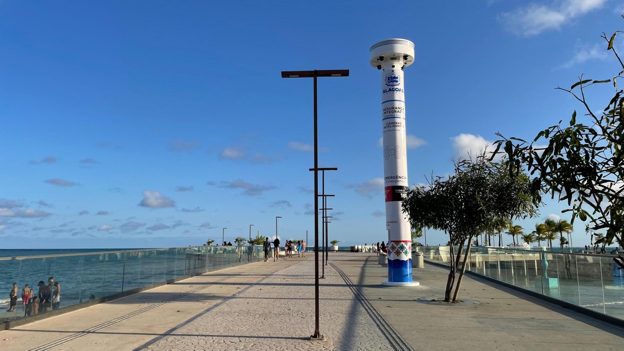 Justiça autoriza instalação de Totens de Videomonitoramento em espaços públicos de Maceió