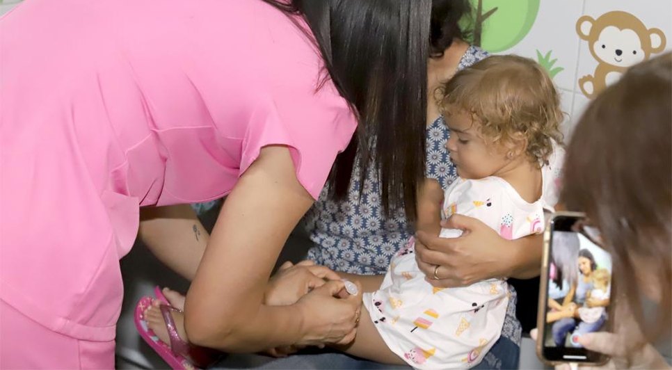 Aracaju começa a vacinação em crianças com a Pfizer Baby / Foto: Foto: Sérgio Silva