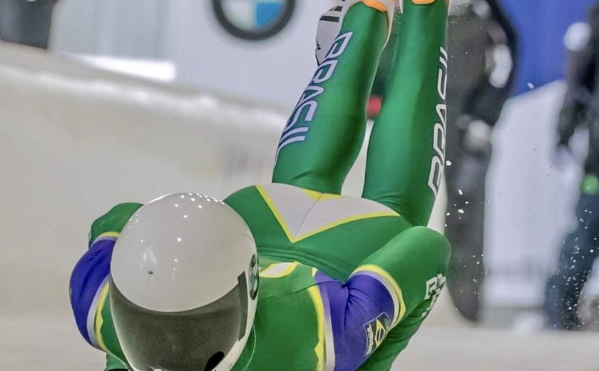 Nicole Silveira é prata na 1ª  corrida de skeleton da Copa da Ásia