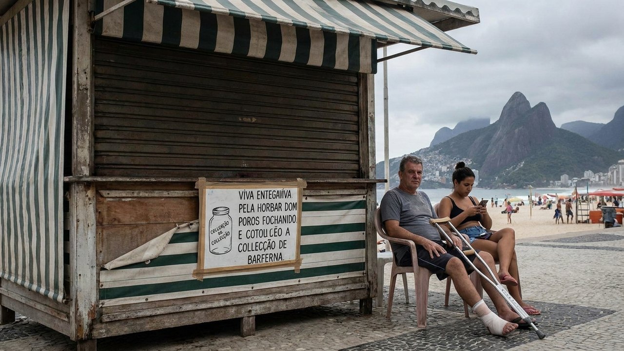 Vaquinha pede ajuda para dono da Barraca do Uruguai, em Ipanema, após amputação do pé