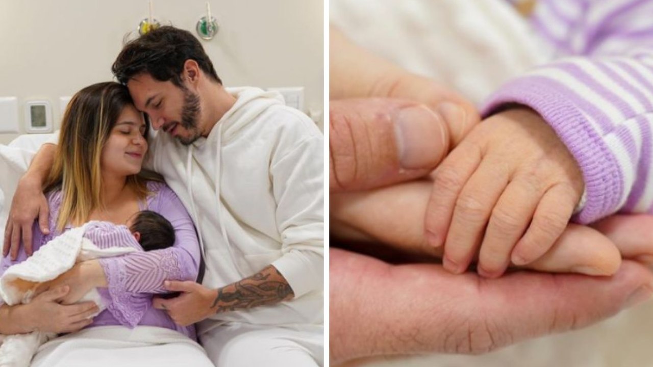 Nasce Lua, filha de Viih Tube e Eliezer