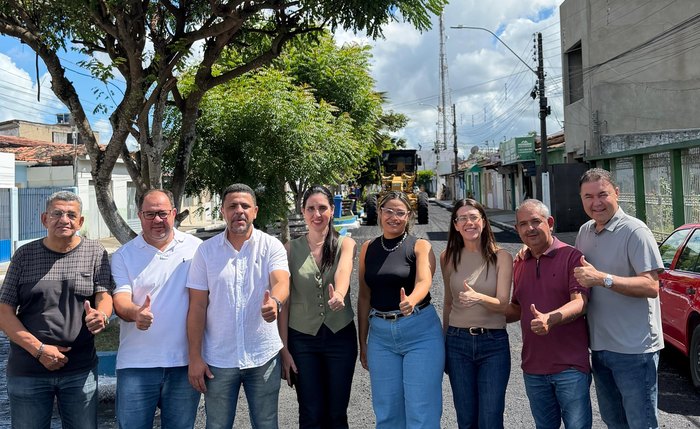 Campo Alegre ganha mais ruas pavimentadas