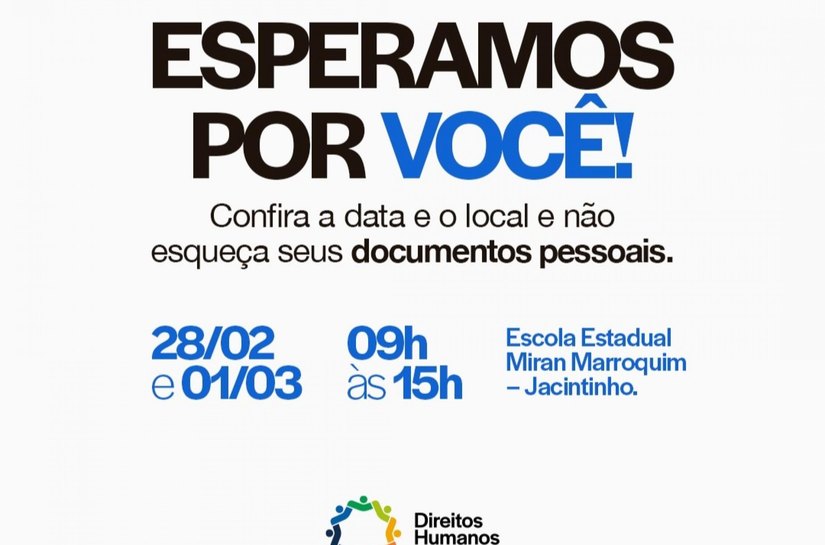 Governo do Estado lança projeto Direitos Humanos nas Comunidades