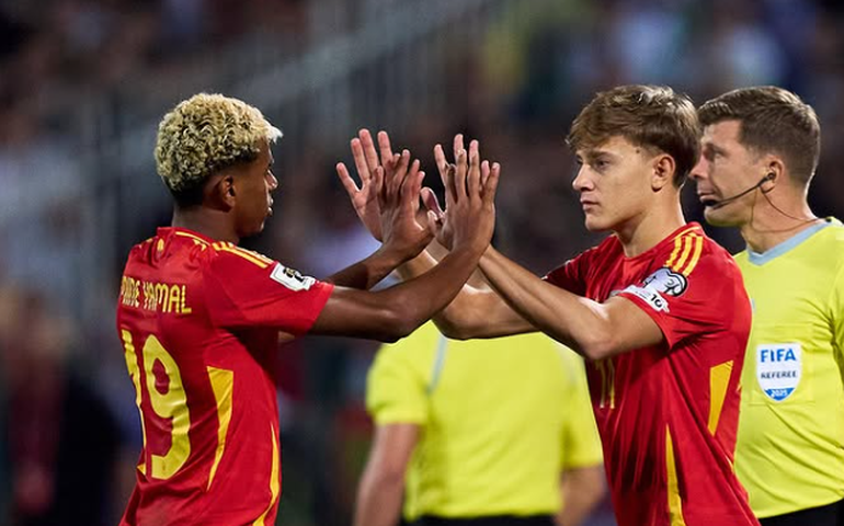 Espanha bate a Bulgária com brilho de Yamal e Alemanha perde para Eslováquia nas Eliminatórias