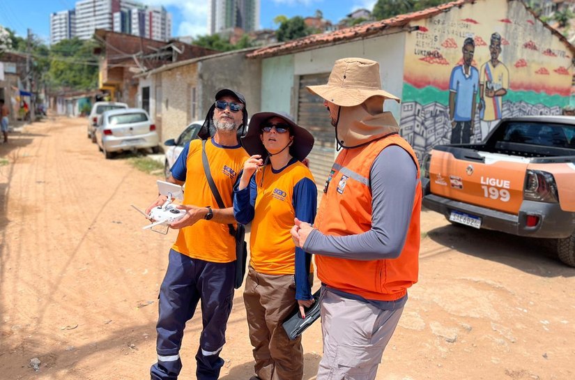 Defesa Civil inicia mapeamento em novas áreas para plano municipal de redução de riscos
