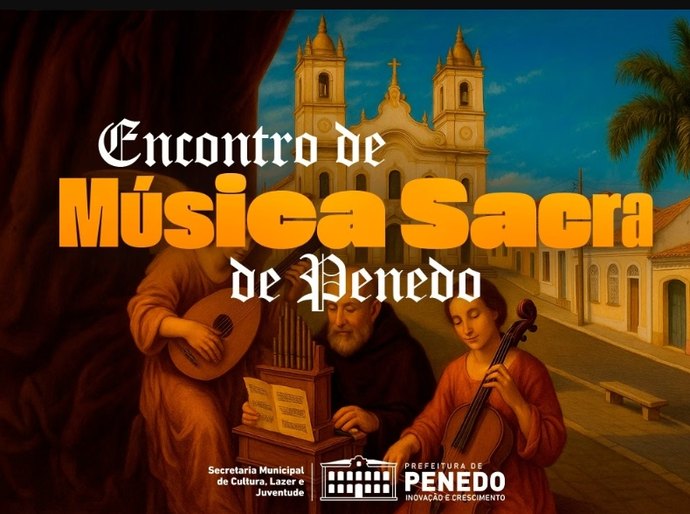 Secretaria de Cultura de Penedo promove Encontro de Música Sacra nesta sexta, 30