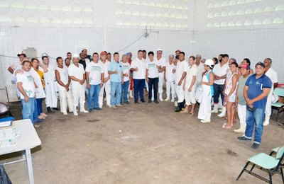 Prefeito George Clemente entrega EPI’S e encerra a 1ª Semana Interna de Prevenção de Acidentes no Trabalho de São Miguel dos Campos