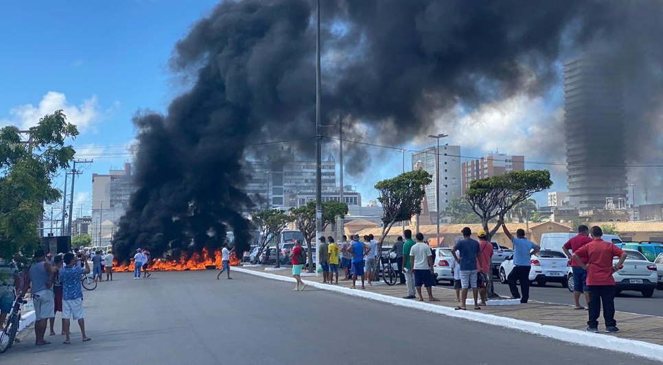 manifestação terminal pesqueiro