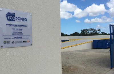 Ecopontos são alternativa à população para fazer o descarte correto de resíduos
