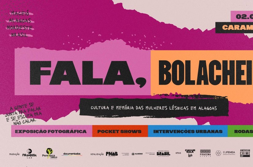Projeto Fala, Bolacheira! celebra a visibilidade lésbica com arte, debates e intervenções urbanas