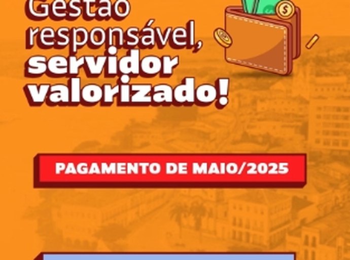 Prefeitura de Penedo paga salário de maio e 13º dos aniversariantes do mês nesta sexta, 30