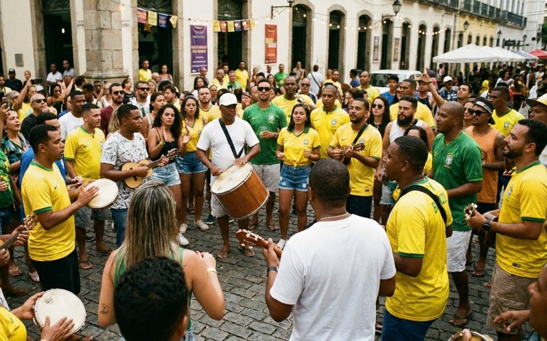 Rodas de samba no Rio têm programação especial em fim de semana de jogo do Brasil