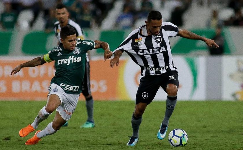 Botafogo anuncia que pedirá anulação do jogo contra Palmeiras por erro de direito
