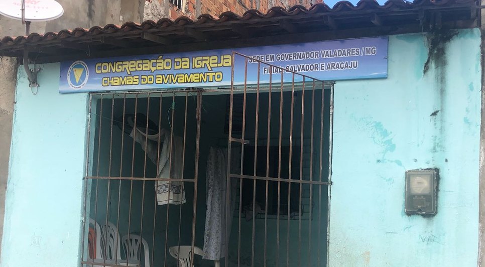 droga encontrada em igreja