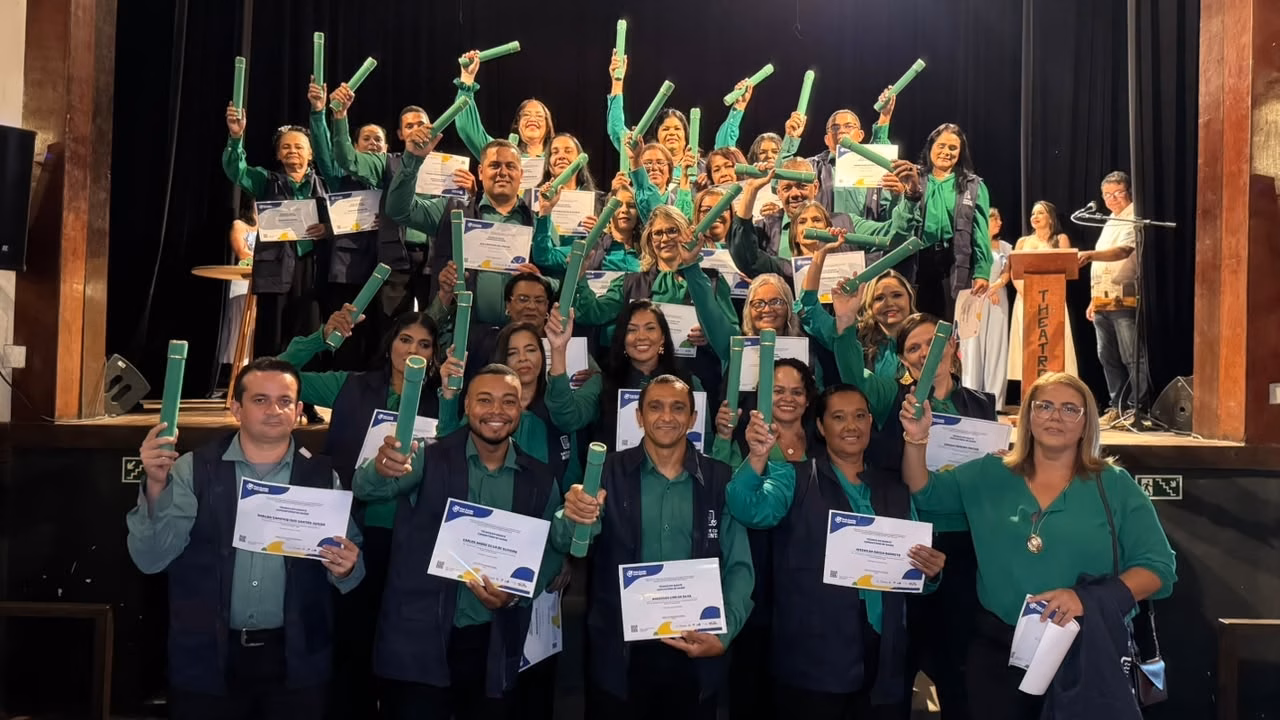 Prefeitura de Penedo celebra formatura de 67 agentes de saúde e reforça compromisso com a qualificação da Atenção Primária