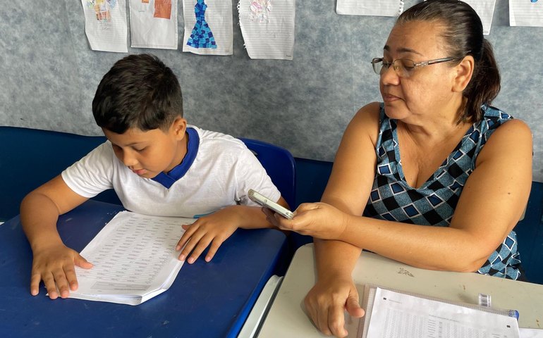 Estudantes da rede pública participam de avaliação de fluência em leitura até esta segunda-feira