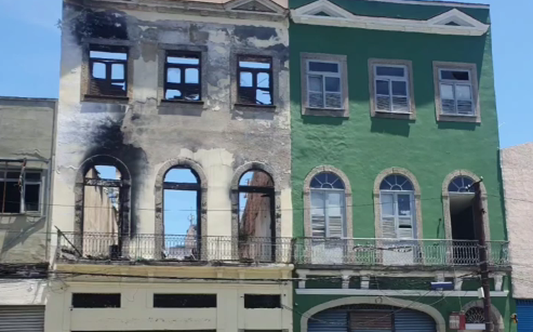 Construções históricas no centro do Rio estão em situação precária