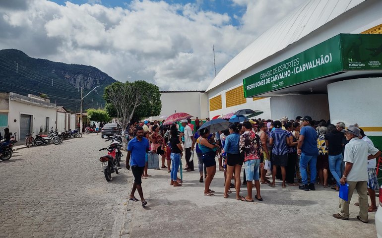Em Maravilha, Sine Móvel Alagoas realizou 110 atendimentos