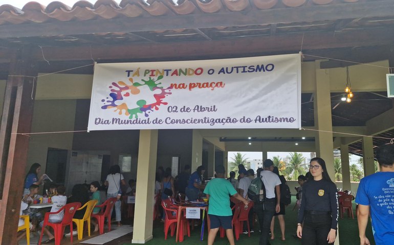 Pintando o Autismo: Polícia Civil de Alagoas promove evento inclusivo em Maceió